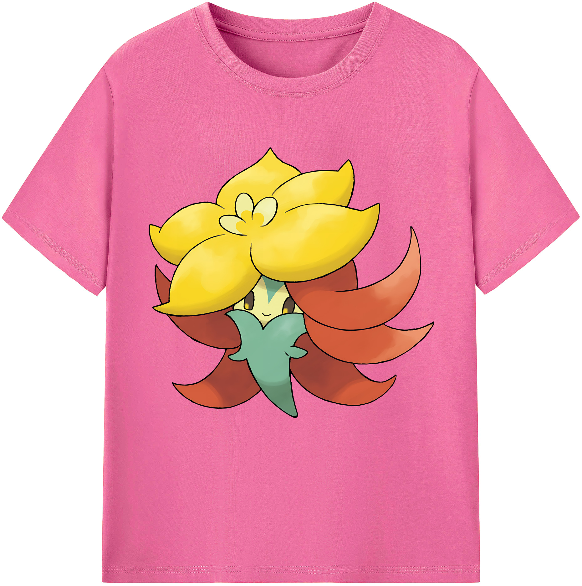 （画像用） ポケットモンスター Pokémon レディースカジュアルプリントTシャツ（綿100％）